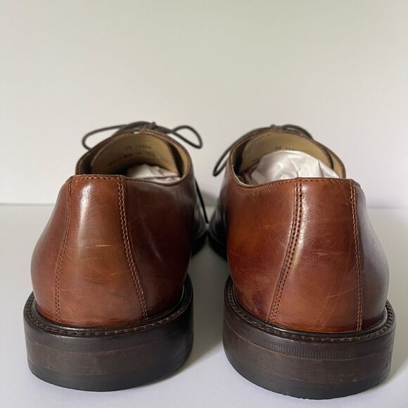 Mens Johnson and Murphy Brown Leather Oxford shoes